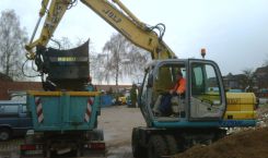 Impressionen Wulf Container, Entsorgung und Abbruch Lübeck