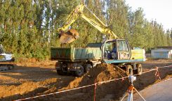 Impressionen Wulf Container, Entsorgung und Abbruch Lübeck