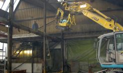 Impressionen Wulf Container, Entsorgung und Abbruch Lübeck