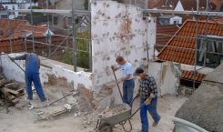 Impressionen Wulf Container, Entsorgung und Abbruch Lübeck