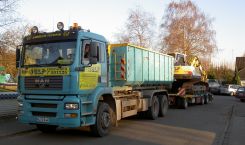 Impressionen Wulf Container, Entsorgung und Abbruch Lübeck